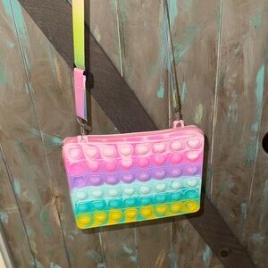 Colorful Pop It Crossbody Bag